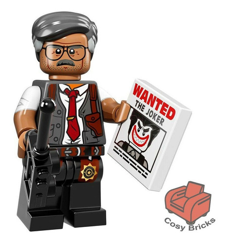 Todobloques Lego 71017 Minifigure The Batman Commissioner Go