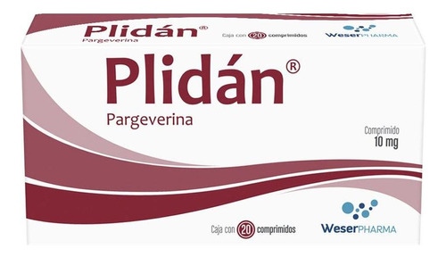 Plidán 10 Mg Caja Con 20 Comprimidos