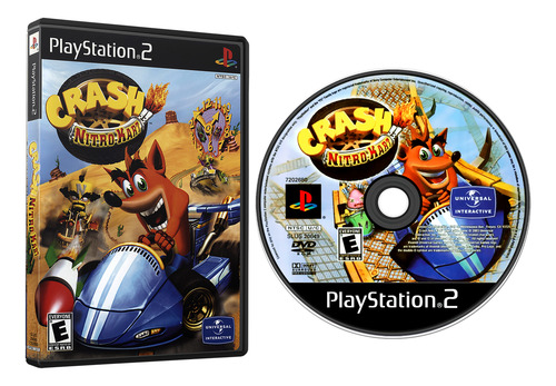 Jogo Crash Nitro Kart Para Playstation 2 Ps2