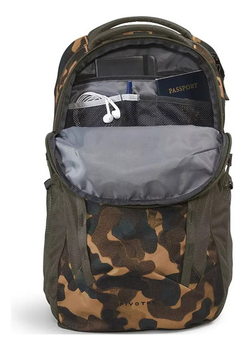 Mochila The North Face Pivoter Utility Brown Nf0a3vxdo86
