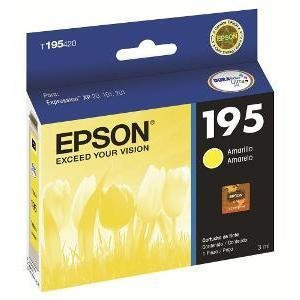 Cartucho Epson T195420 (195) Amarillo Original