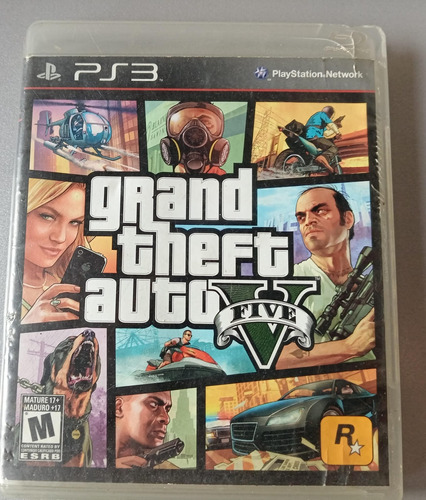  Gta V Grand Theft Auto V Juego De Ps3 Original Y Fisico