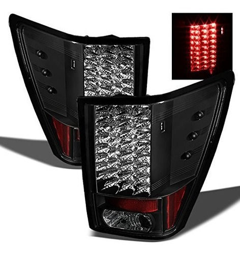 Stop Led Negro Jeep Grand Cherokee 2007 2008 2009 2010