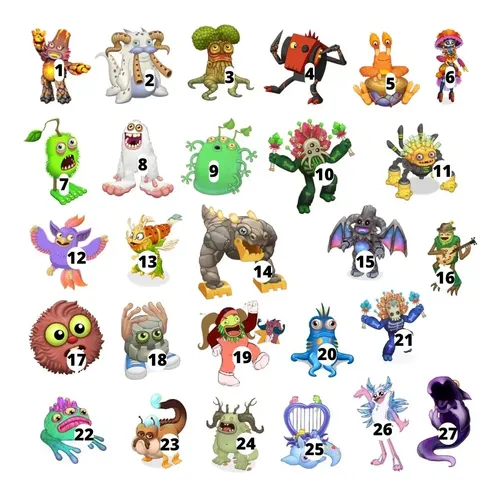 Kit 30 Porta Bis Individual My Singing Monsters C746 | MercadoLivre