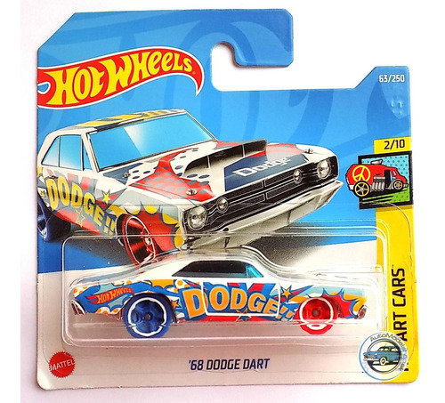 Hot Wheels - 63/250 - '68 Dodge Dart - 1/64 - Hcw34