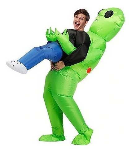 Alien Inflatable Costume Alien Et Extraterrestrial Rave!!! 1