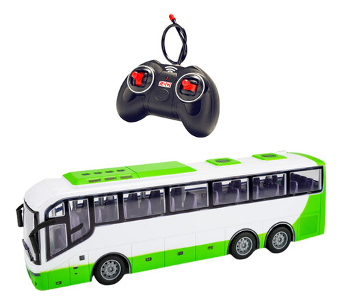 Vehículo A Escala 1:30, Juguete Eléctrico Rc City Bus,