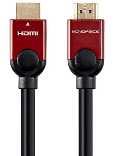 Monoprice  Cable Hdmi De Alta Velocidad Negro