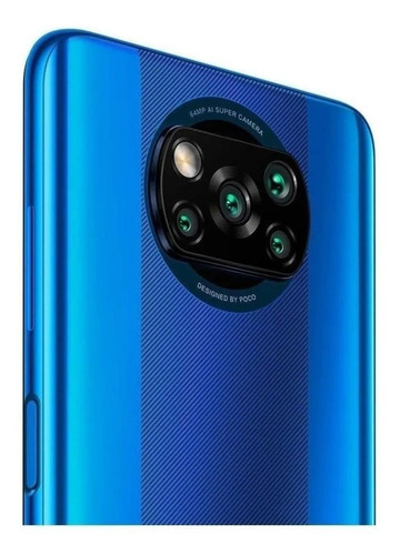 Imagen 6 de 6 de Xiaomi Pocophone Poco X3 NFC Dual SIM 128 GB cobalt blue 8 GB RAM