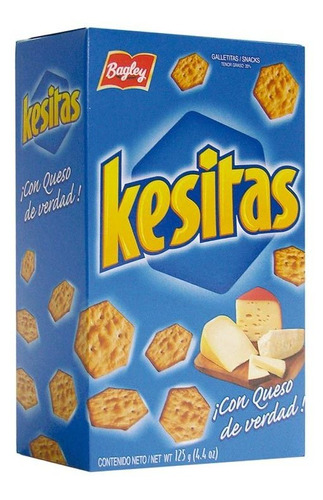 Pack X 36 Unid. Galletitas  Estuche 125 Gr Kesitas Galletit