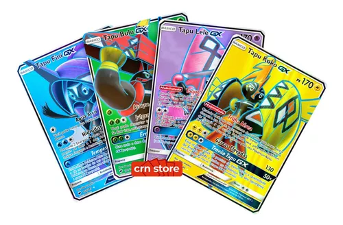 Carta Pokémon Tapu Koko GX Ultra Rara Copag