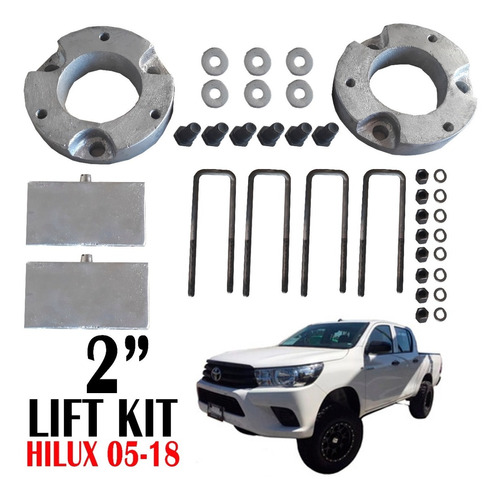 Lift Kit Toyota Hilux 2005-2018 Aumentos De Suspensión