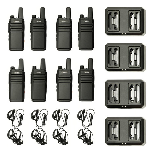 Frs-b1 Paquete De 8 Frs Business, Walkie Talkies Para Adulto