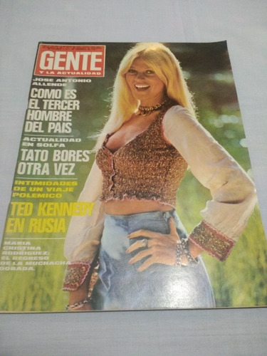 Revista Gente 458 - Perfumo - Tato Bores - Año 1974