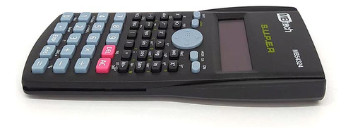 Calculadora científica con 240 funciones para trigonometría en color negro