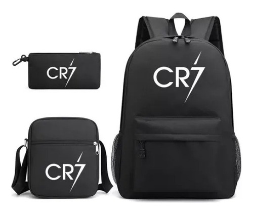 2023 New 3 Piezas Mochilas De Cristiano Ronaldo 7 Kit De Moc