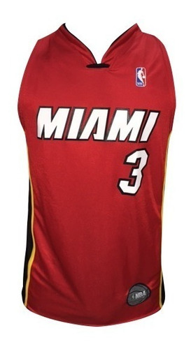 Camiseta Nba Miami Heat Bosh Numero 1
