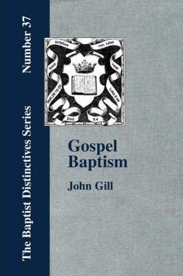 Libro Gospel Baptism. - John Gill