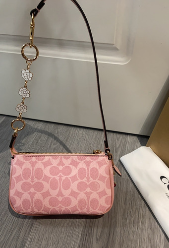 Bolsa Coach Nolita Monogram Rosa Cw426