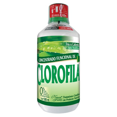 Bebida Clorofila Pg.360 Ll.500 Ml