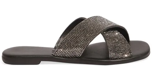 Rasteira santa best sale lolla strass preta