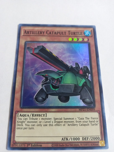 Artillery Catapult Turtle - Super Rare    Mp21