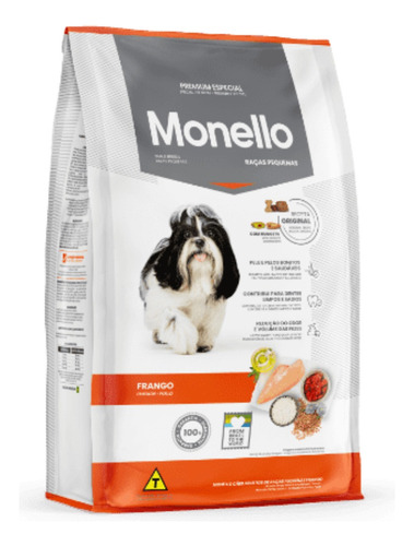 Alimento Monello Razas Pequeñas 7kg