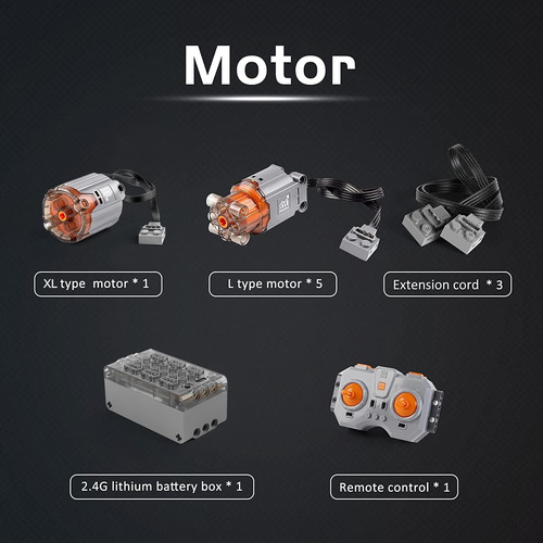 Kits De Construcción De Excavadora Con Rueda De Cubo Mould K