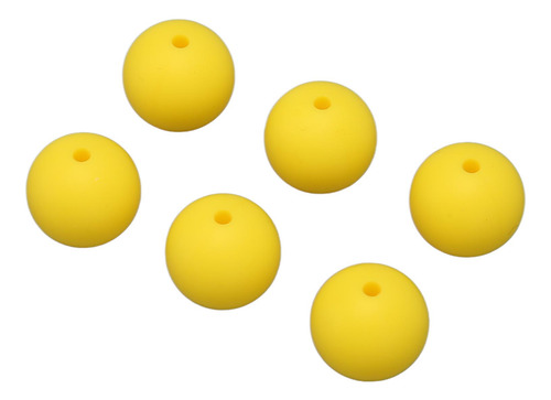 Perlas De Silicona De 15 Mm, 105 Piezas, Redondas, Sueltas,