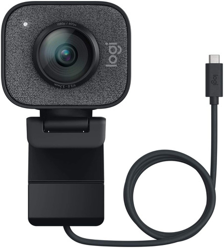 Logitech Webcam Streamcam 1920 X 1080 Pixeles Usb-c, Negro