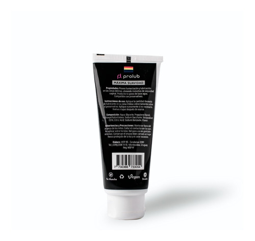 Imagen 3 de 8 de Gel Lubricante Anal Vaginal Prolub Desensibilizante 80g
