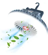 Comprar Ventilador De Camping Con Linterna Led Recargable Por Usb