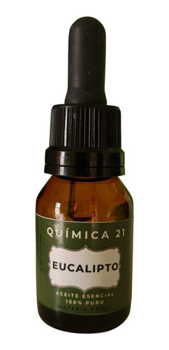 Aceite Esencial Eucalipto 15ml 100%puro Cosmético Aromatepia