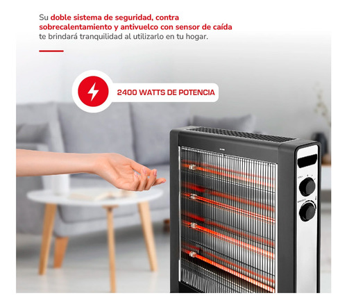 Calefactor Radiador Thomas Th-rfc55 2400w