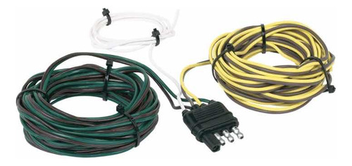 Kit Instalación Cableado Remolque Conexión 4 Vías Plano 12v
