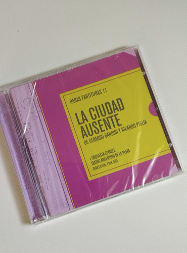 Cd Doble La Ciudad Ausente Piglia-gandini (cerrado)