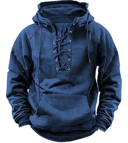 Sudadera Casual De Manga Larga Con Capucha For Hombre