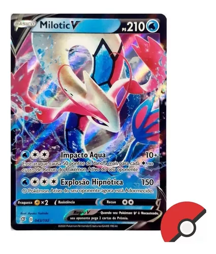 Carta Pokémon Ultra Rara Com Preço Baixo Copag + Brinde