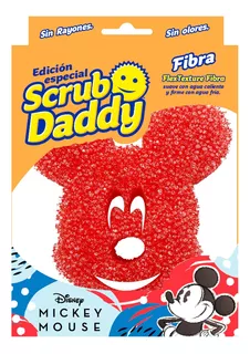 Esponja Scrub Daddy Disney Mickey Mouse Suave Y Firme Ed. Lt