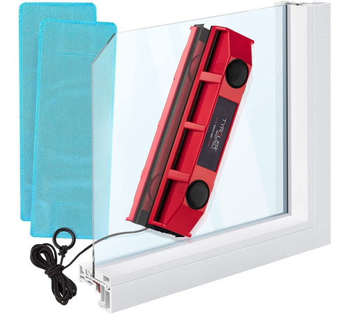 Limpiador De Ventanas Magnetico Para Vidrios De 0,1 A 0.3