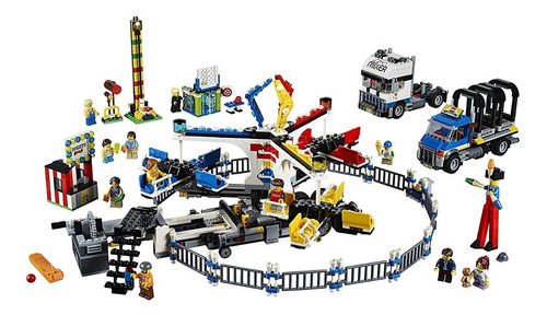 Lego Experto Creador Del Parque De Atracciones 10244 Mezclad