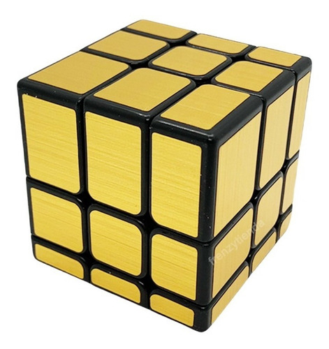 Cubo Rubik Moyu Mirror 3 X 3 Dorado Oro Gold 3x3x3 Espejo