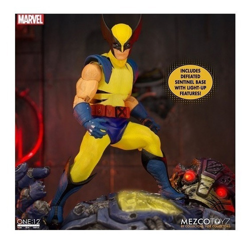 Mezco One:12 Collective X-men Wolverine Deluxe Steel Box