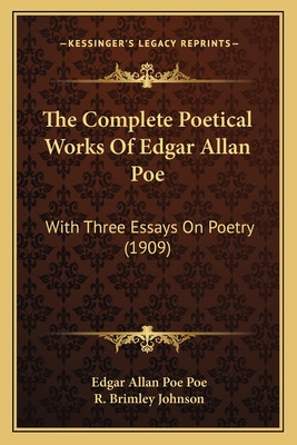 Libro The Complete Poetical Works Of Edgar Allan Poe The ...