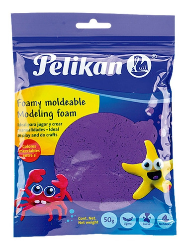 Foamy Moldeable 50gr Pelikan Elegir Color Manualidades