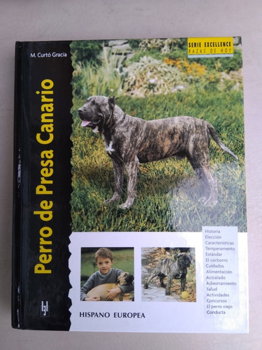 Enciclopedia Ilustrada Perro De Presa Canario Manual Español