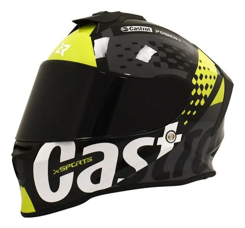 Casco X-sports V151 Castrol - Omi