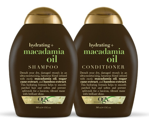Ogx Pack Shampoo & Acondicionador Hydrating Macadamia Oil