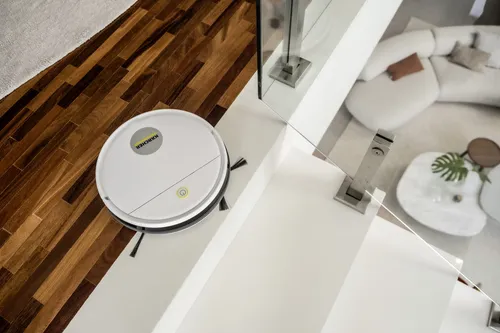 Aspiradora Robot Karcher Rcv 1 Blanca 90 Min. De Uso