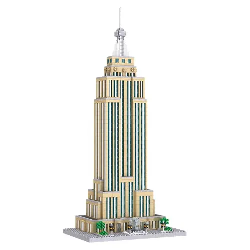 Micro Mini Blocks Empire State Building Architecture Mo...